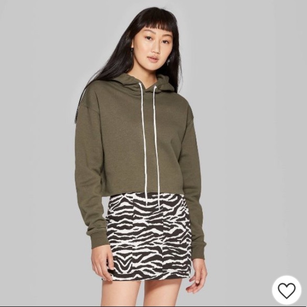 Cropped Hoodie - Wild Fable - So Soft!